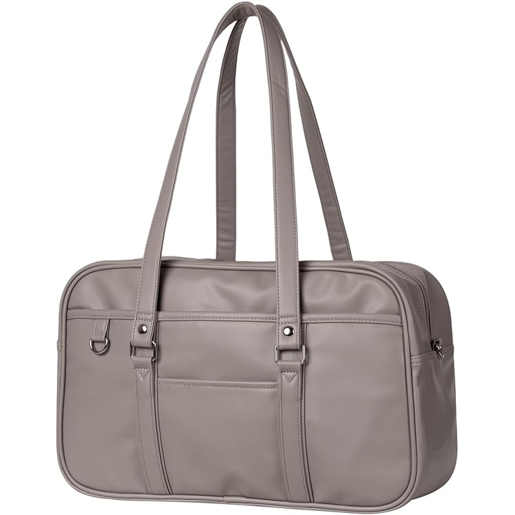 Amazon | [uishun] スクールバッグ 高校生 合皮 スクバ 女子 高校生